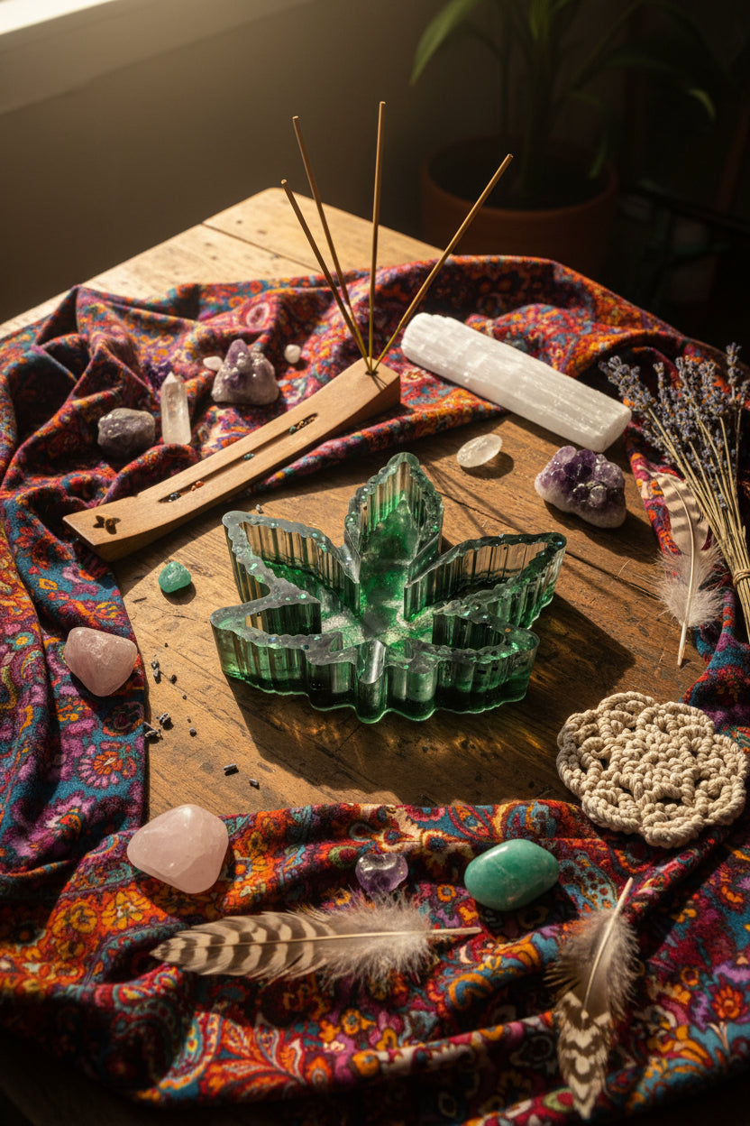 "The Halflings' Leaf" Trinket Tray