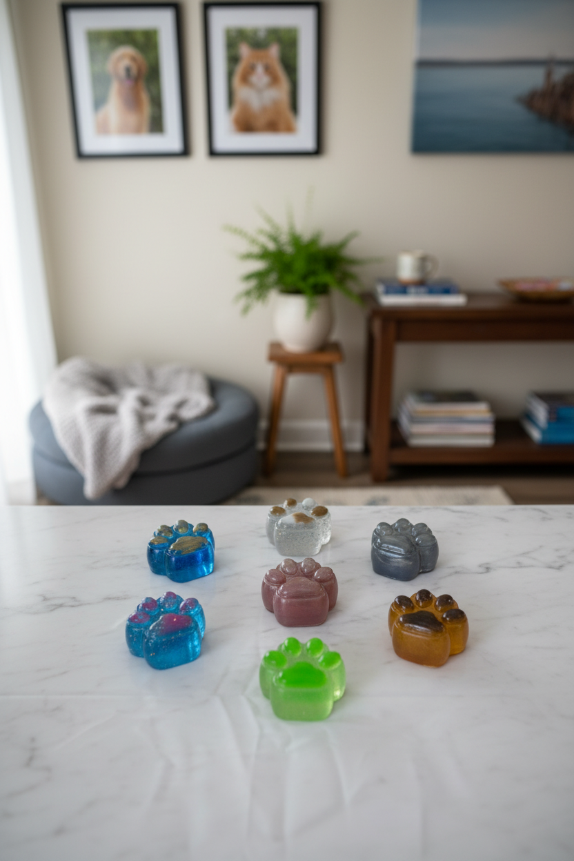 Eternal Keepsake Resin Paw Print